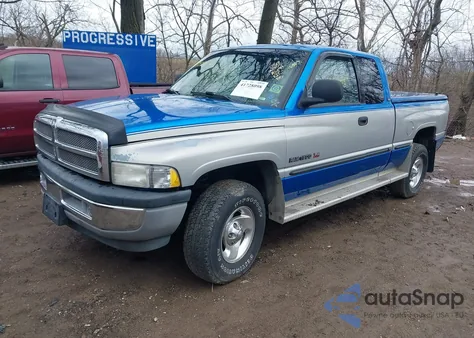 1998 Dodge Ram 1500 St from USA, damaged, VIN 1B7HF13Z9WJ163928